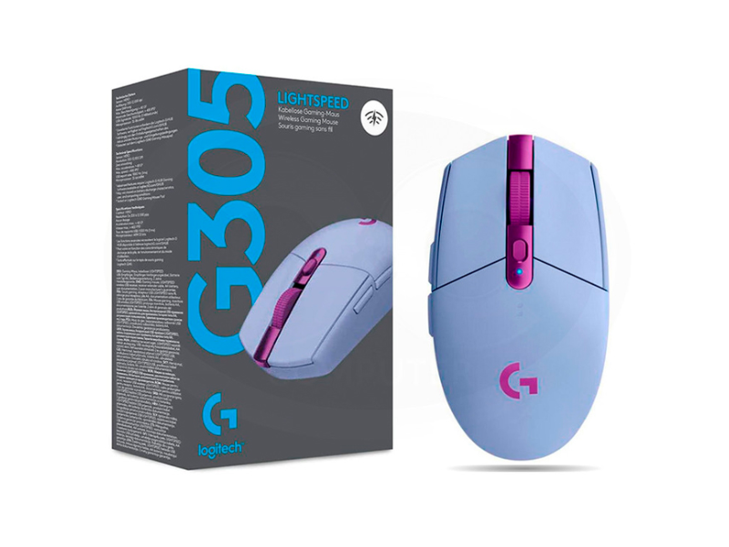 MOUSE INALAMBRICO LOGITECH G305 LIGHTSPEED 910-COLORES